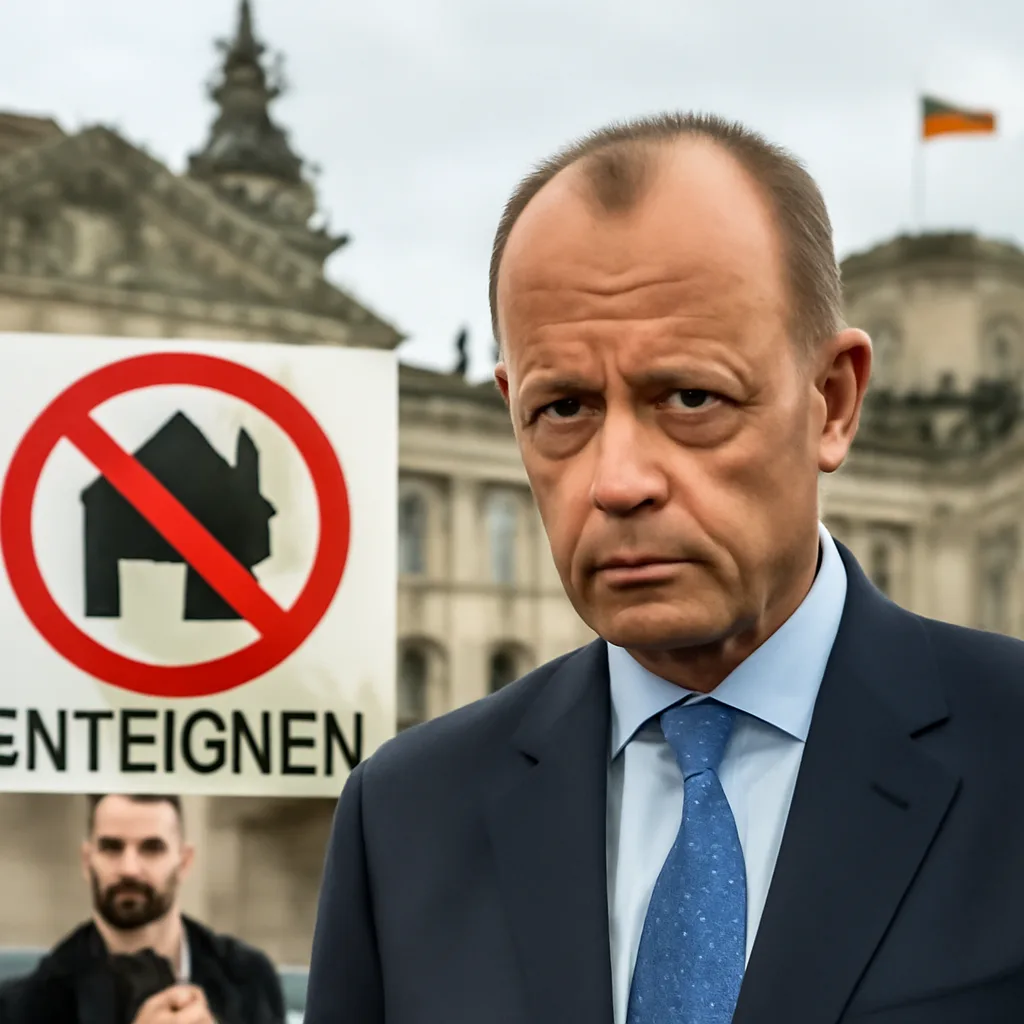Merz warnt vor Enteignungen - Entscheidung der Linken verschoben