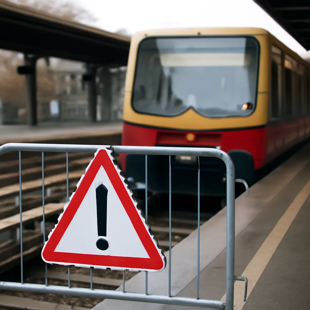 Einschränkungen der S-Bahn im Süden Berlins ab Montag