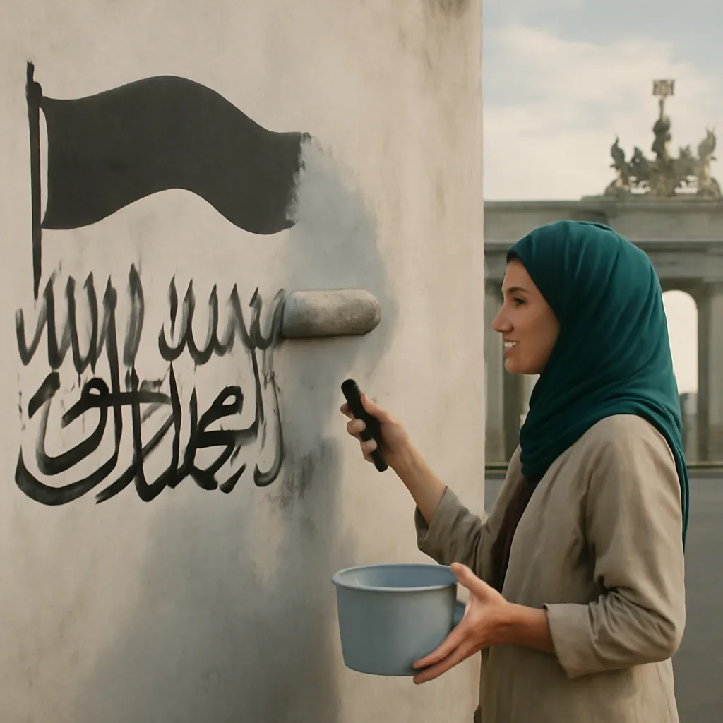 Fünf Jahre Taliban: Eine Künstlerin setzt ein Zeichen in Berlin