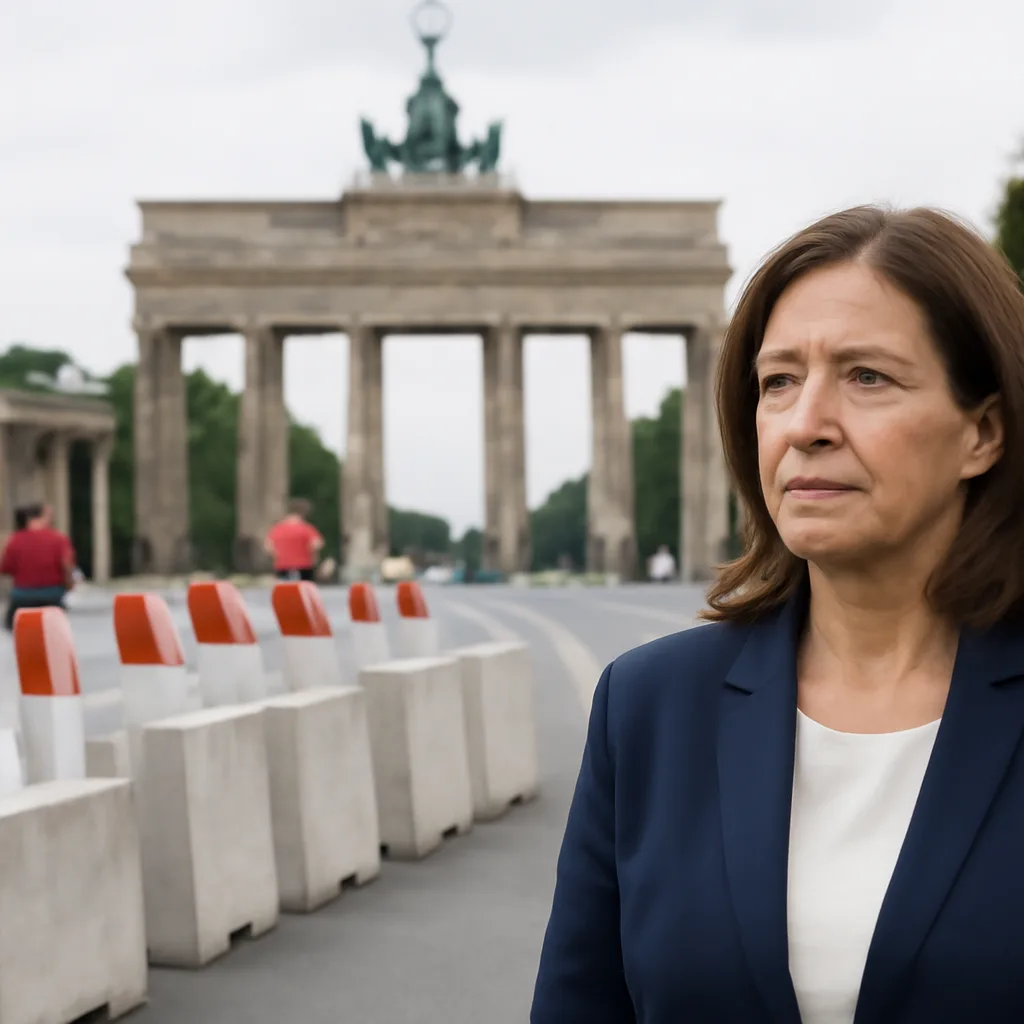 Innensenatorin Spranger fordert dauerhafte Barrieren in Berlin