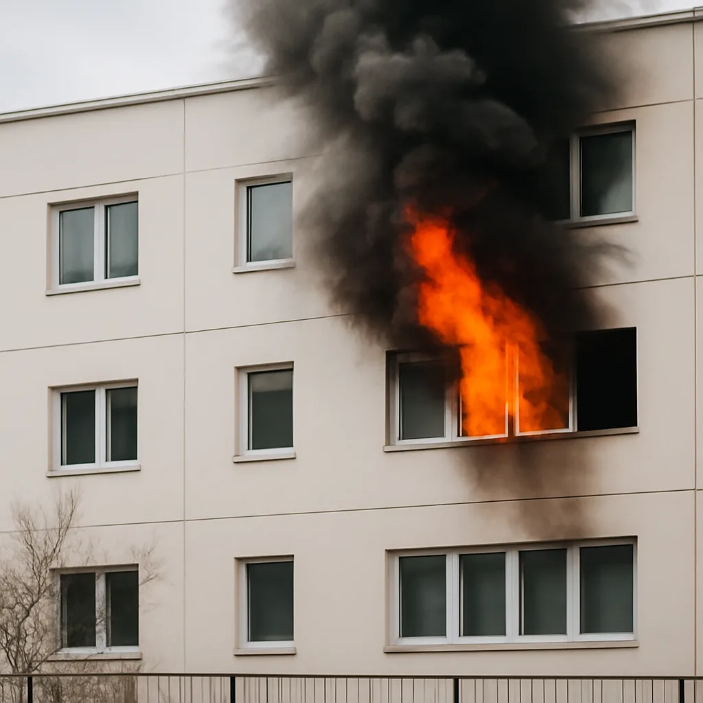 Hellersdorf: Brandanschlag auf Geflüchtetenunterkunft