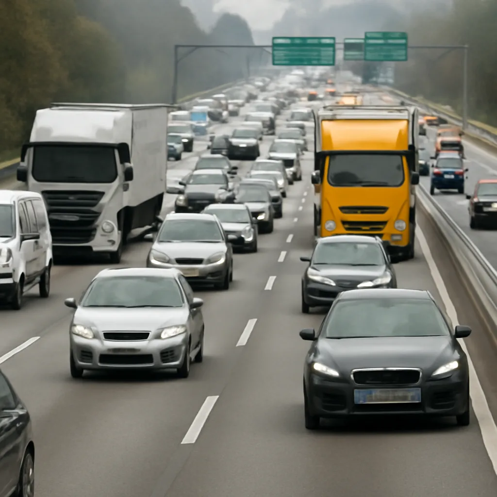 Verkehrsbehinderungen auf der A100 und A111: Wichtige Infos für Fahrer
