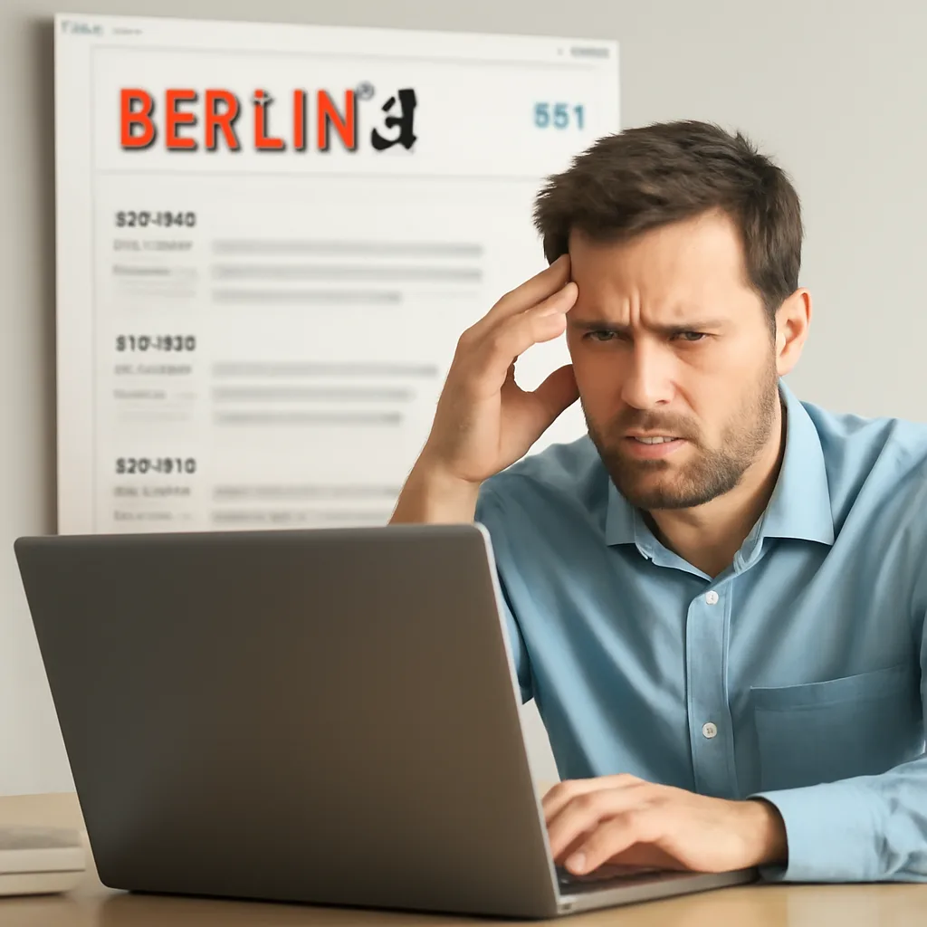 Verwirrung durch alte Nachrichten bei Berlin.de