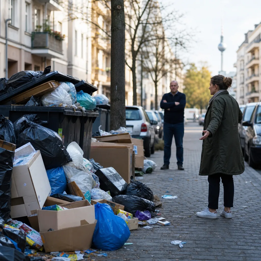 Müllproblematik in Berlin: Anwohner kritisieren die Lage