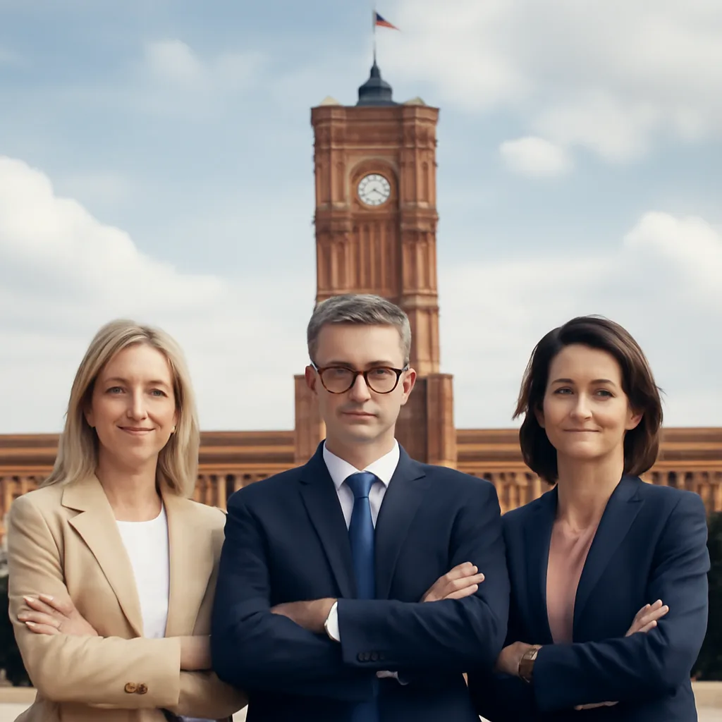 Die Bewerber für das Berliner Rathaus: Wer wird 2026 gewinnen?