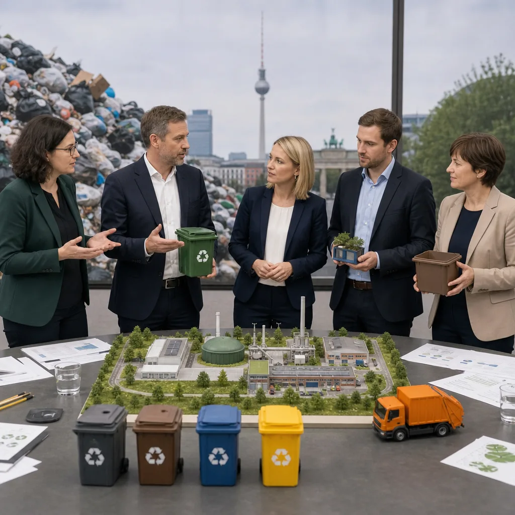 Müllchaos in Berlin: Parteien präsentieren Lösungsideen