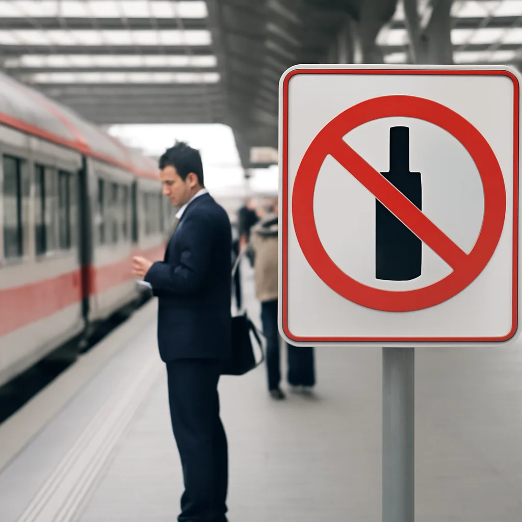 Alkoholverbot an Bahnhöfen: Sicherheit für alle Reisenden