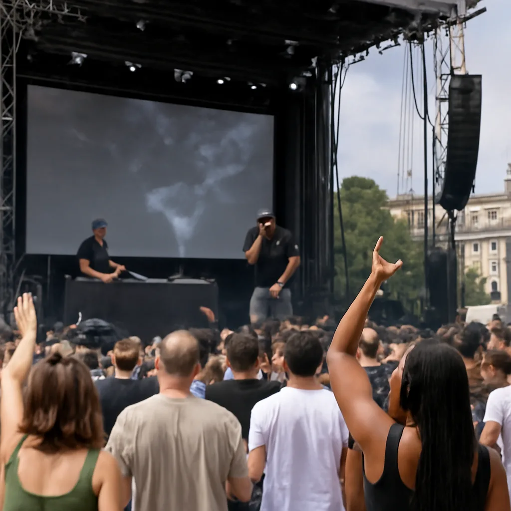 Berliner Festival „TFELD“: Techno trifft HipHop auf großem Event