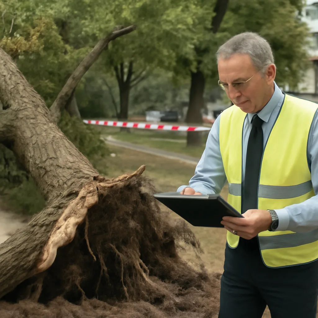 Unerwarteter Baumsturz in Gesundbrunnen: Expertenanalyse