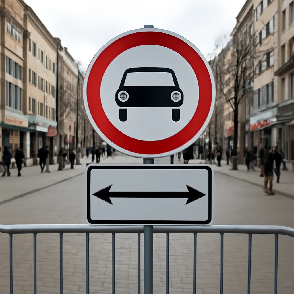 Autofreie Zone in Wilmersdorfer Hauptstraße für kurze Zeit