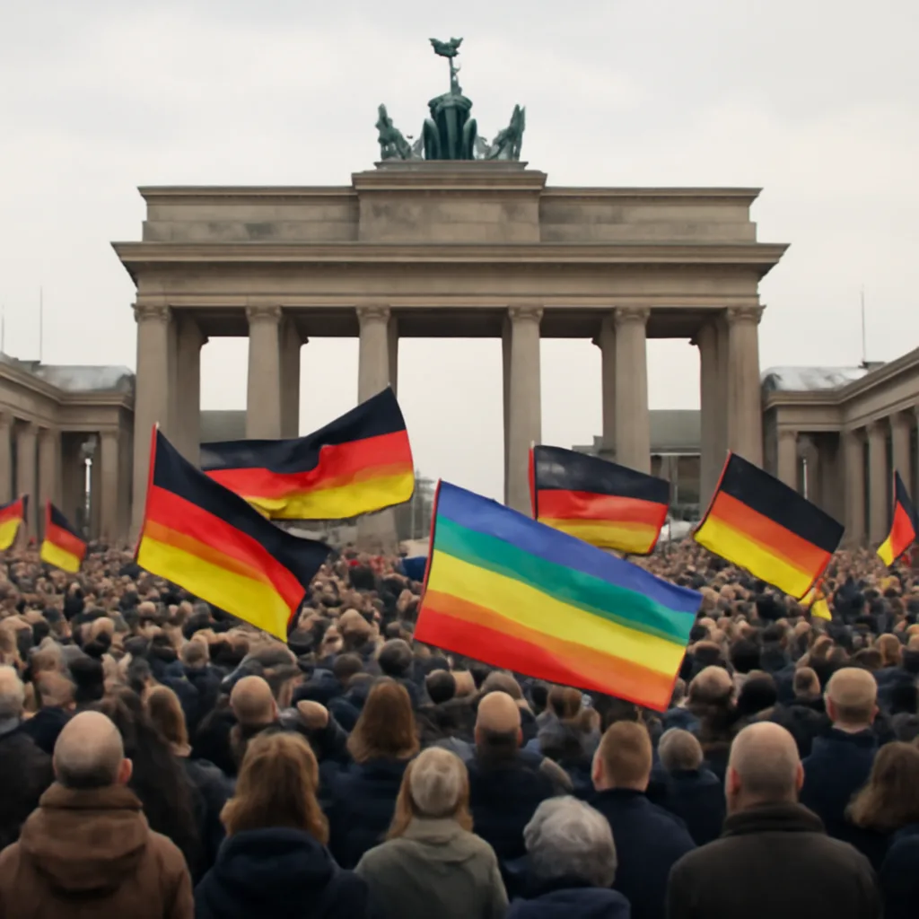 Zehntausende in Berlin für Zusammenhalt und gegen Extremismus