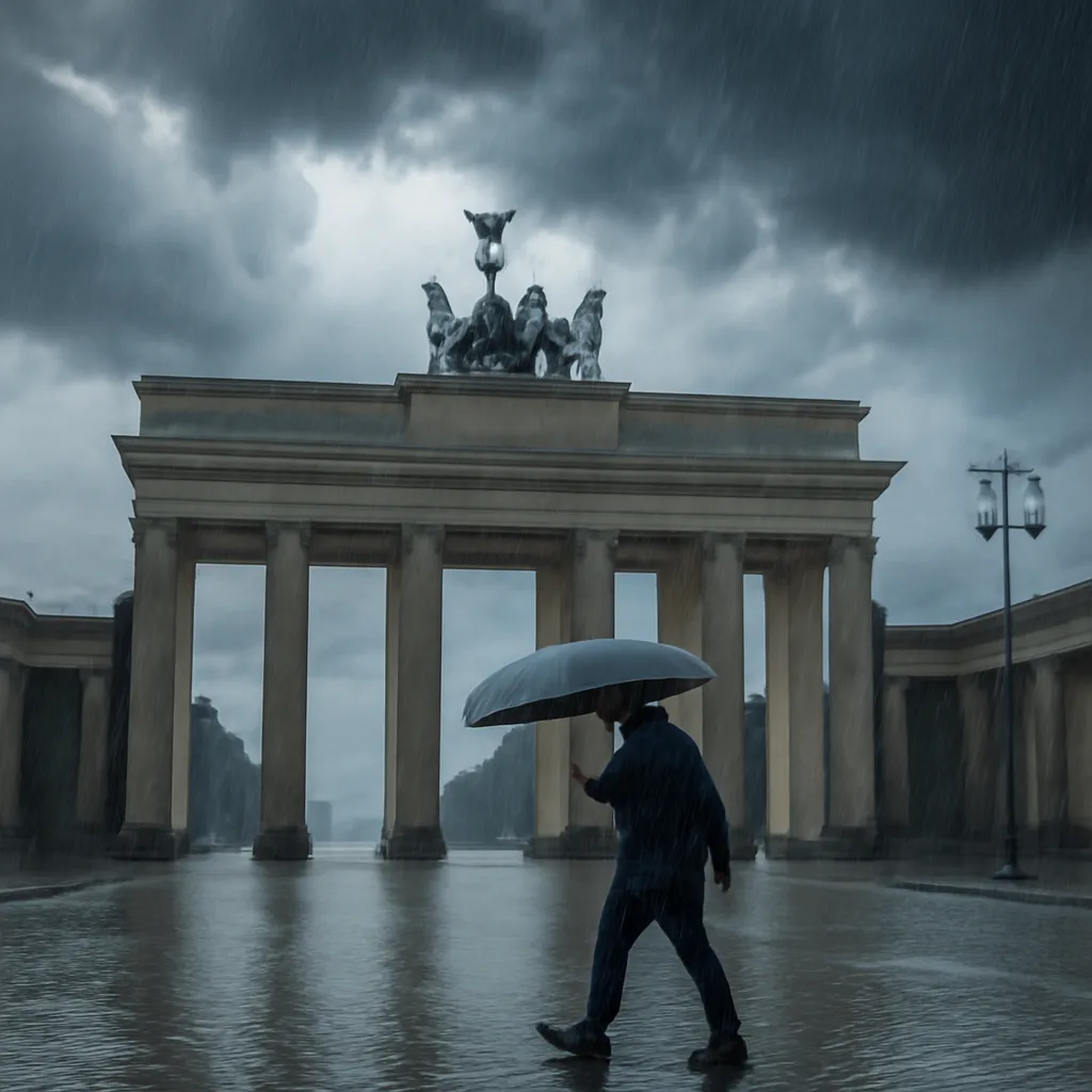 Unwetterwarnung für Berlin und Brandenburg: Gewitter und Regen erwartet