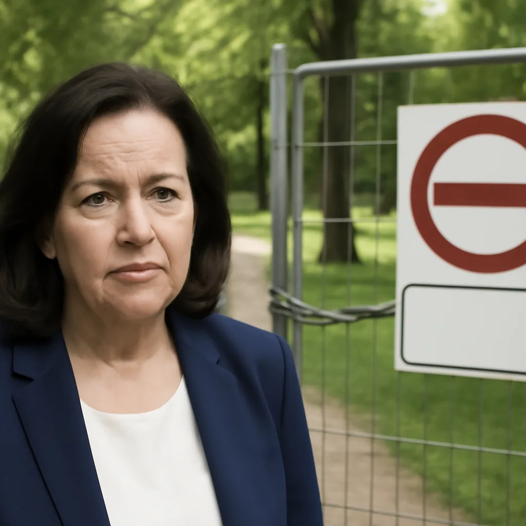 Innensenatorin Spranger spricht sich für Parkschließung aus
