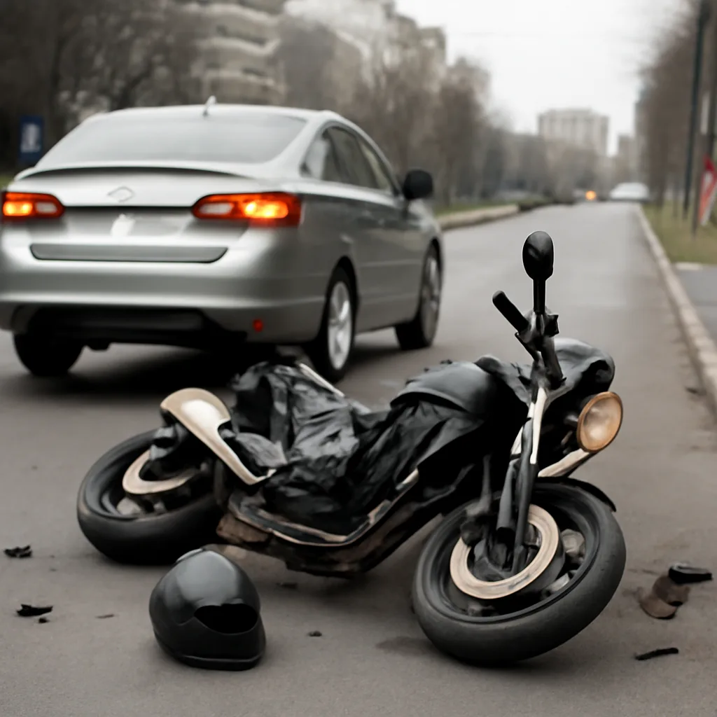 Motorradfahrer in Marzahn schwer verletzt – Autofahrer flieht vom Unfallort