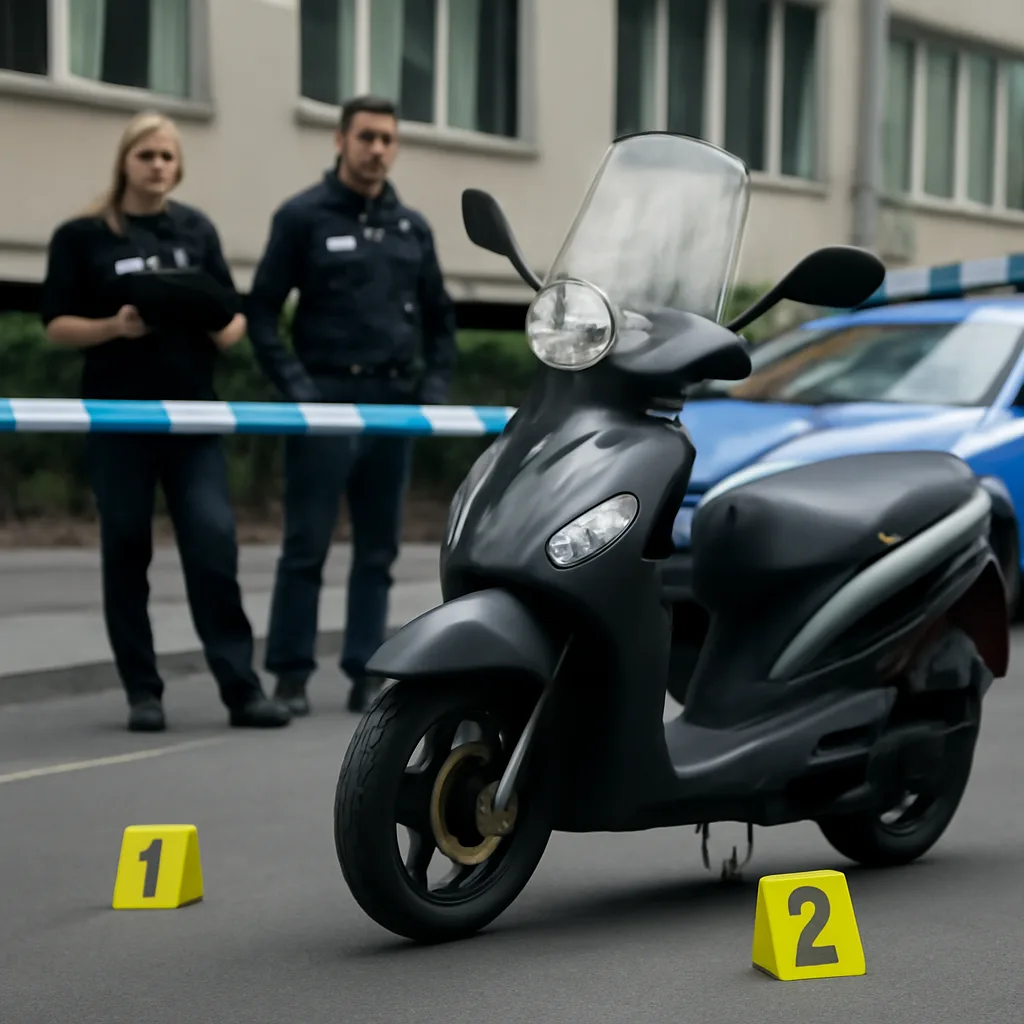 Schüsse aus Motorroller: Zwei Verletzte in Berlin
