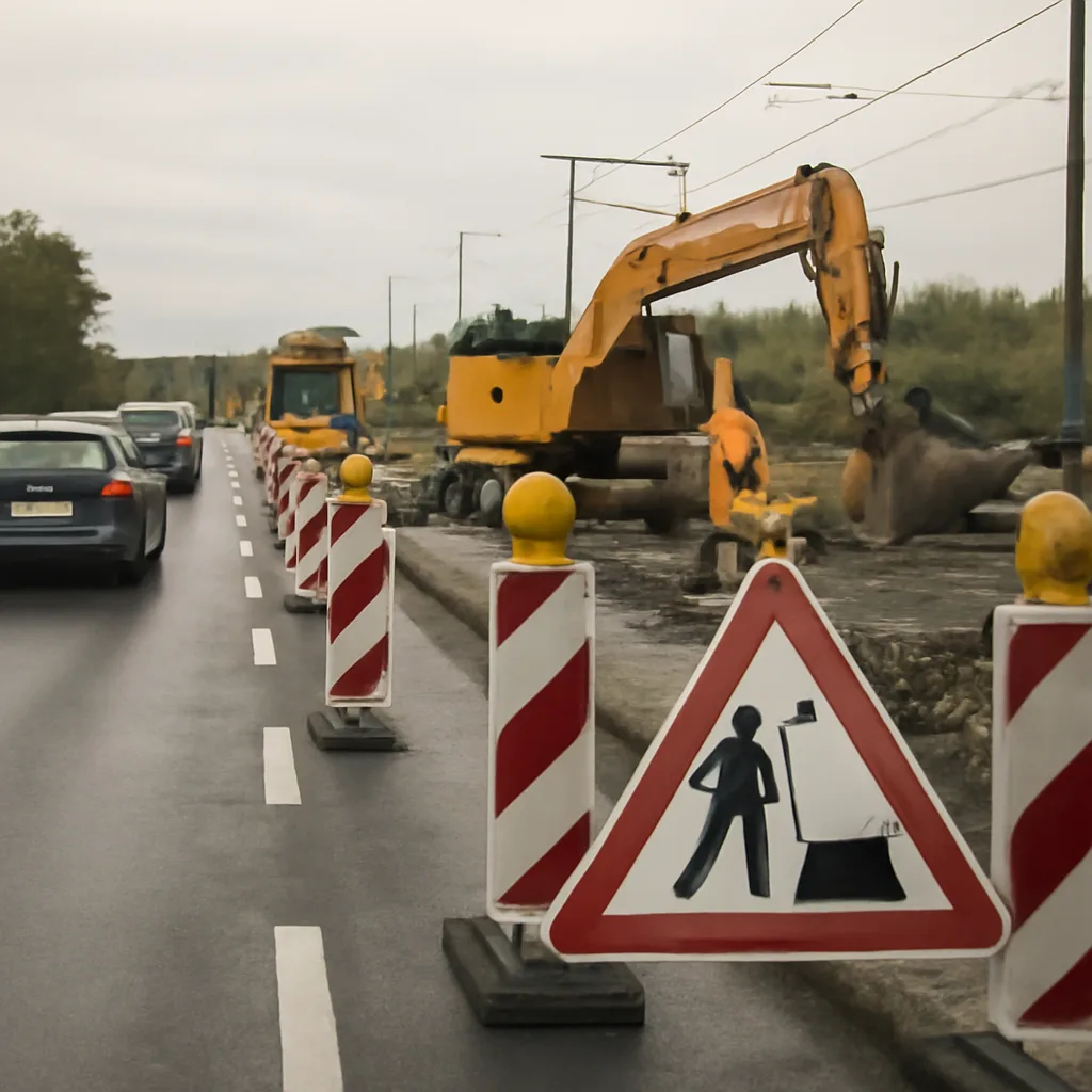Köpenicker Lange Brücke wird zum Engpass durch BVG-Baustelle
