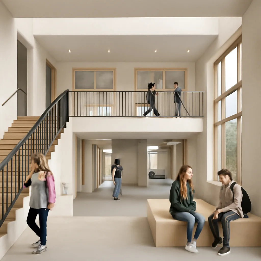 Innovative Schularchitektur in Spandau: Schluss mit langen Fluren