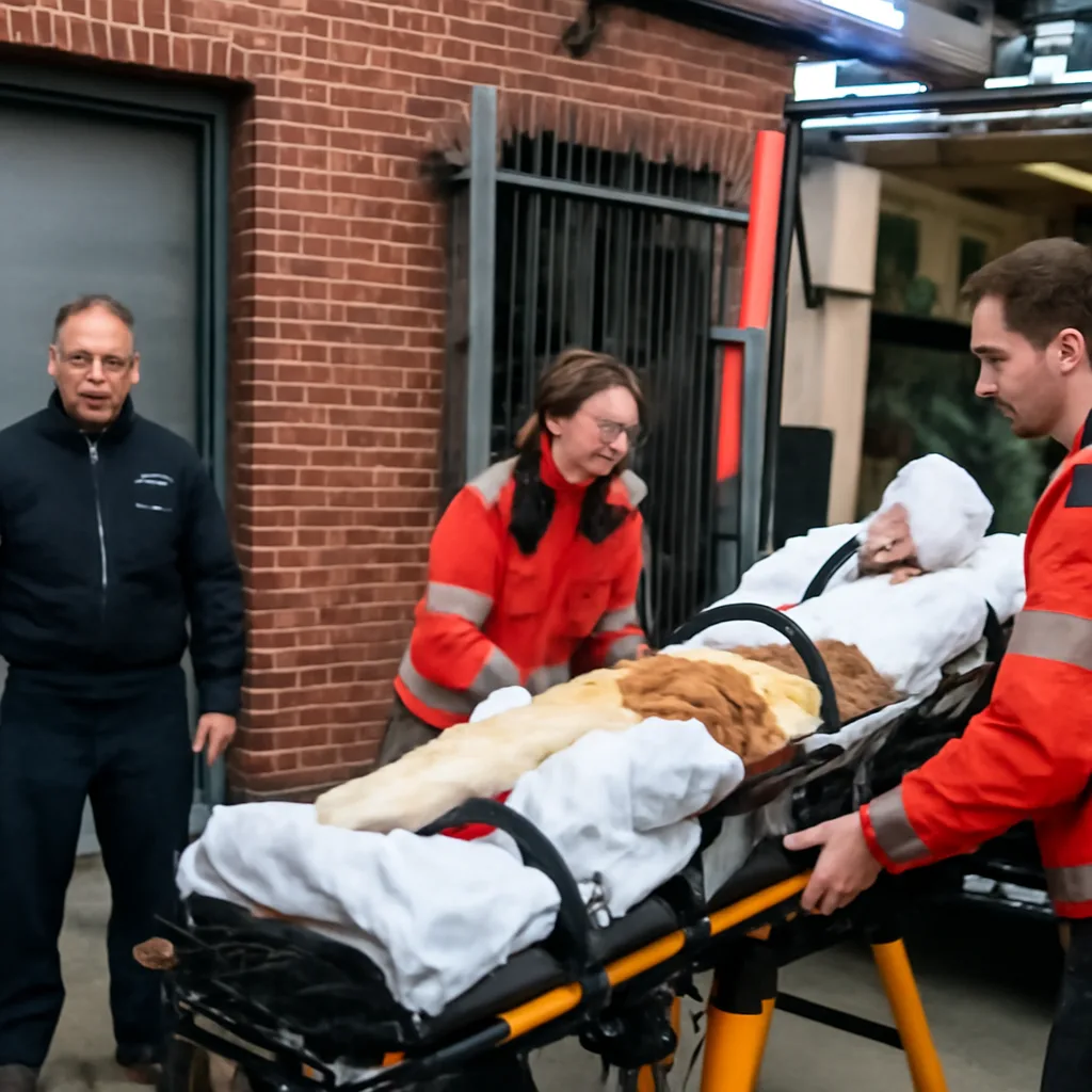 Auseinandersetzung in JVA Plötzensee: Schwerverletzter Insasse ins Krankenhaus
