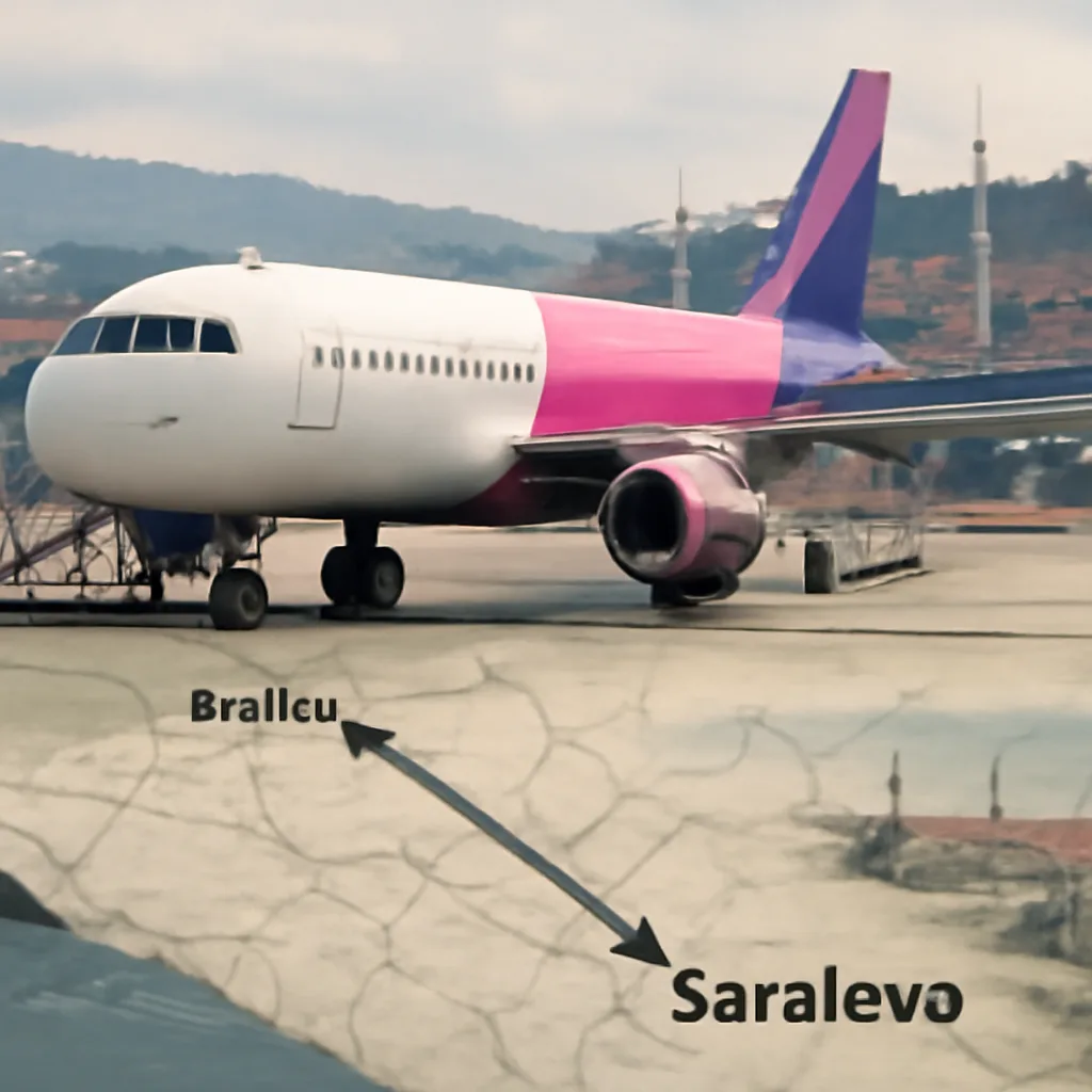 Wizz Air: Neue Direktflüge von Berlin nach Sarajewo im Winter 2026/27