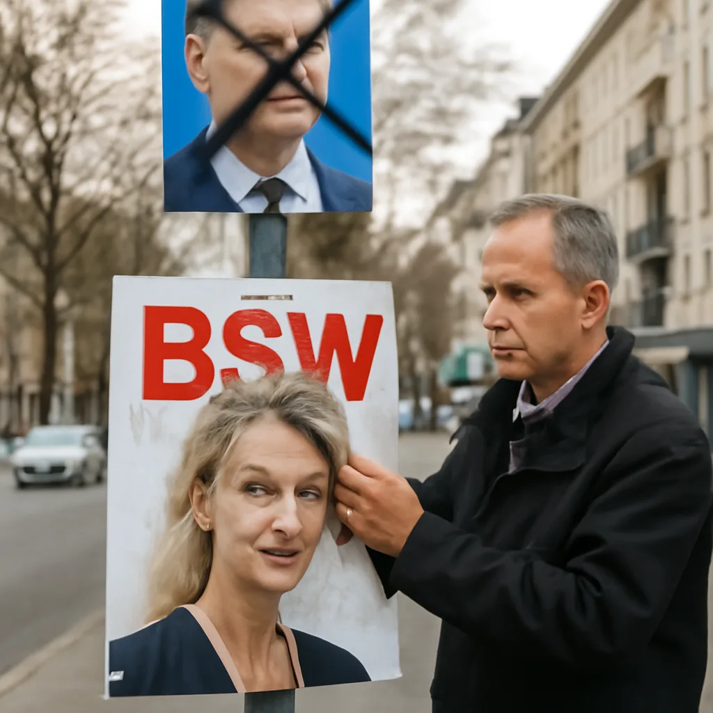 Angriffe auf AfD-Wahlhelfer und BSW-Plakate in Berlin