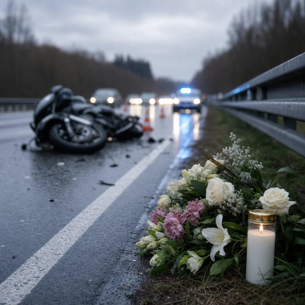 Tragischer Unfall auf A24: 16-jährige Motorradfahrerin verstorben