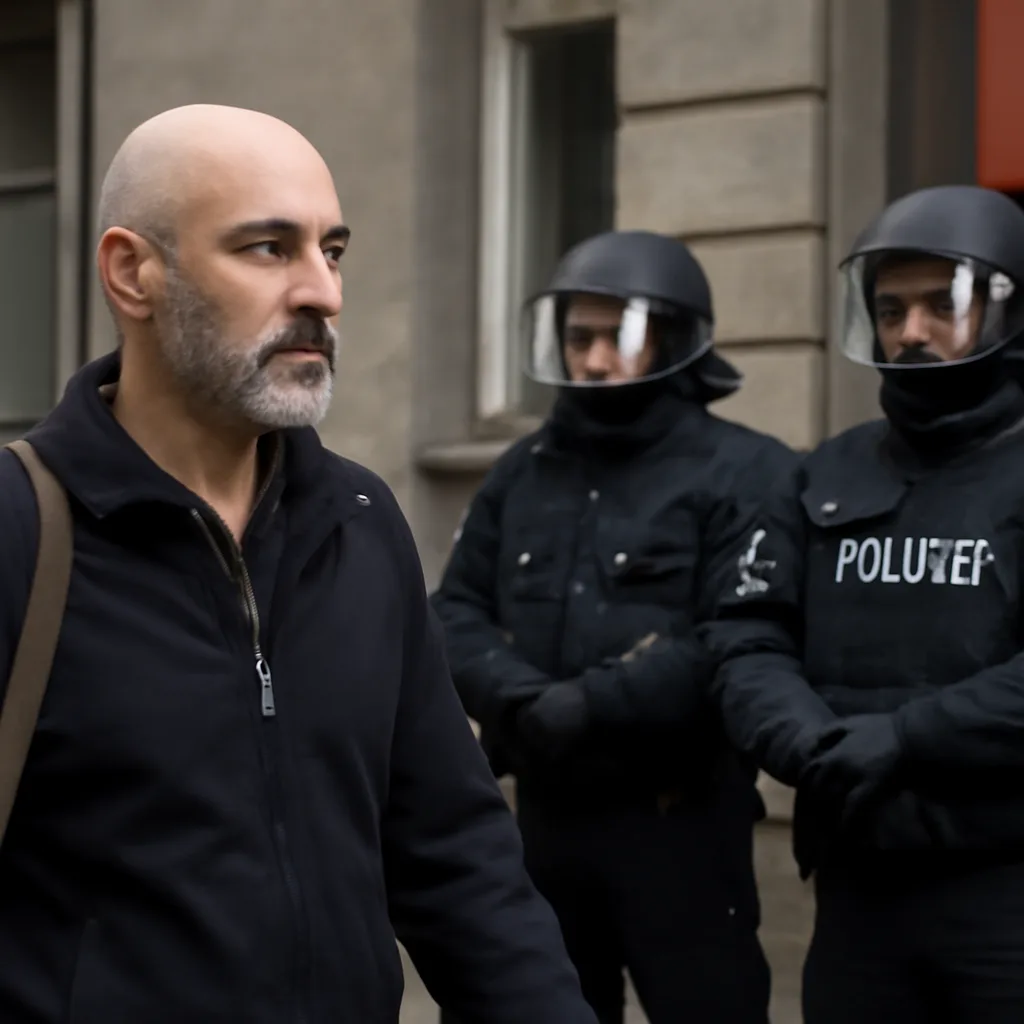 Remmo bei den Linken: Provokation für Polizisten in Berlin
