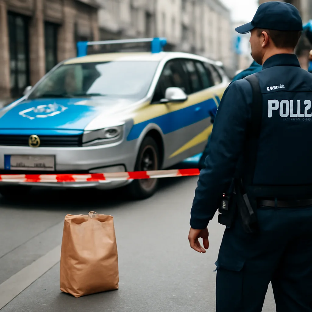 Verdächtige Tüten in Spandau: Polizei beendet Einsatz