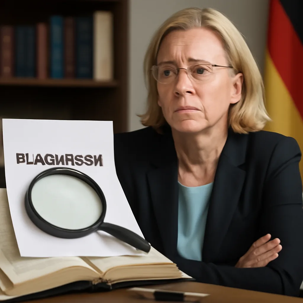 Plagiatsvorwurf gegen Justizsenatorin Badenberg – Überprüfung der Doktorarbeit gefordert