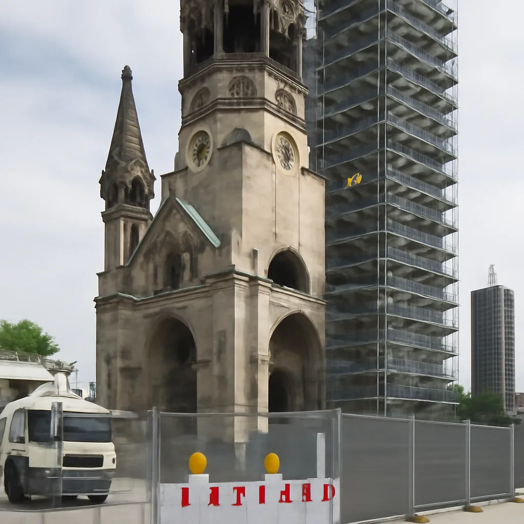 Teilschließungen der Gedächtniskirche durch Sanierung notwendig