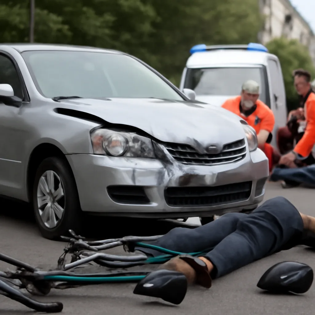 Schwerer Unfall in Berlin: Auto trifft Radfahrerin – mehrere Verletzte