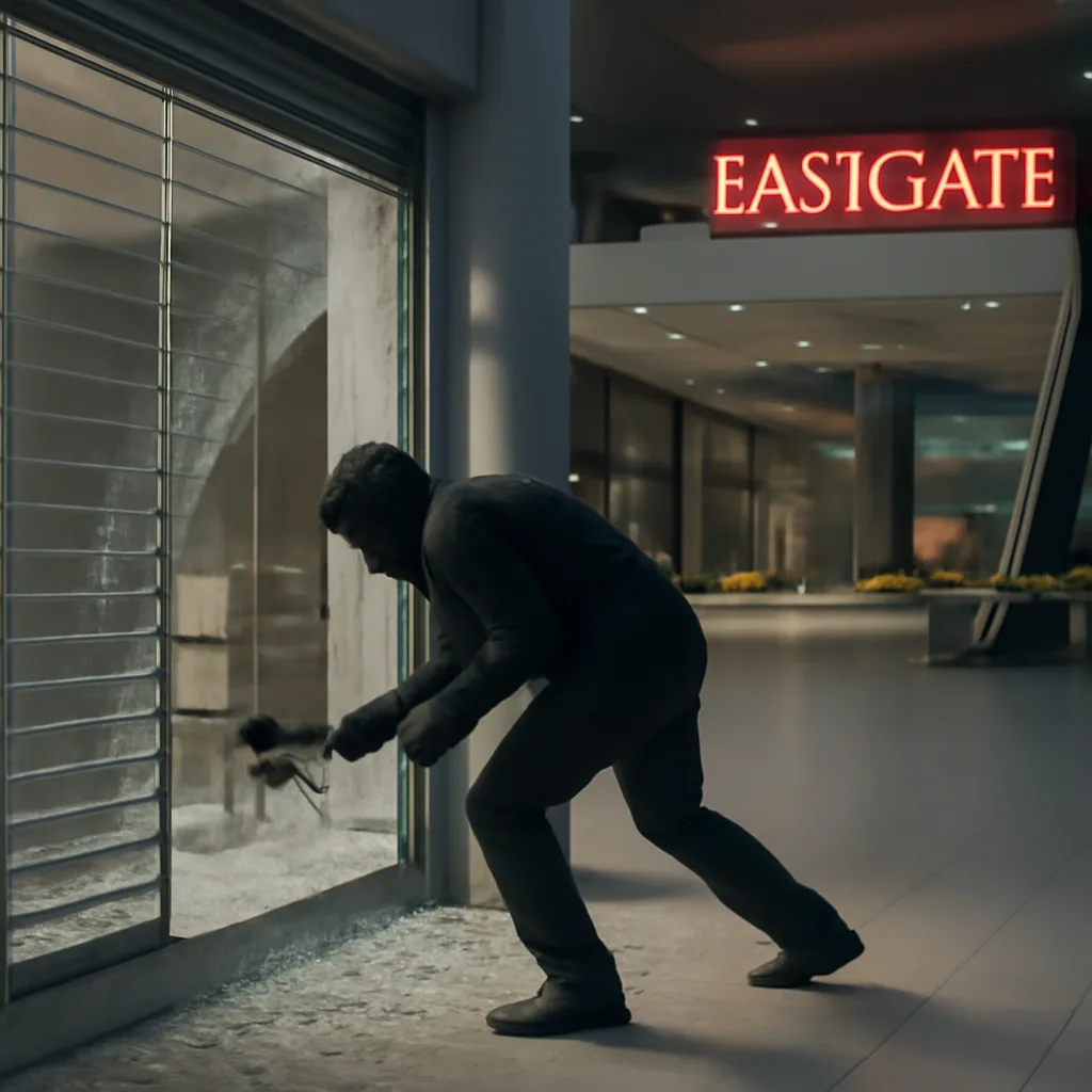 Einbruch im Berliner Einkaufszentrum „Eastgate“