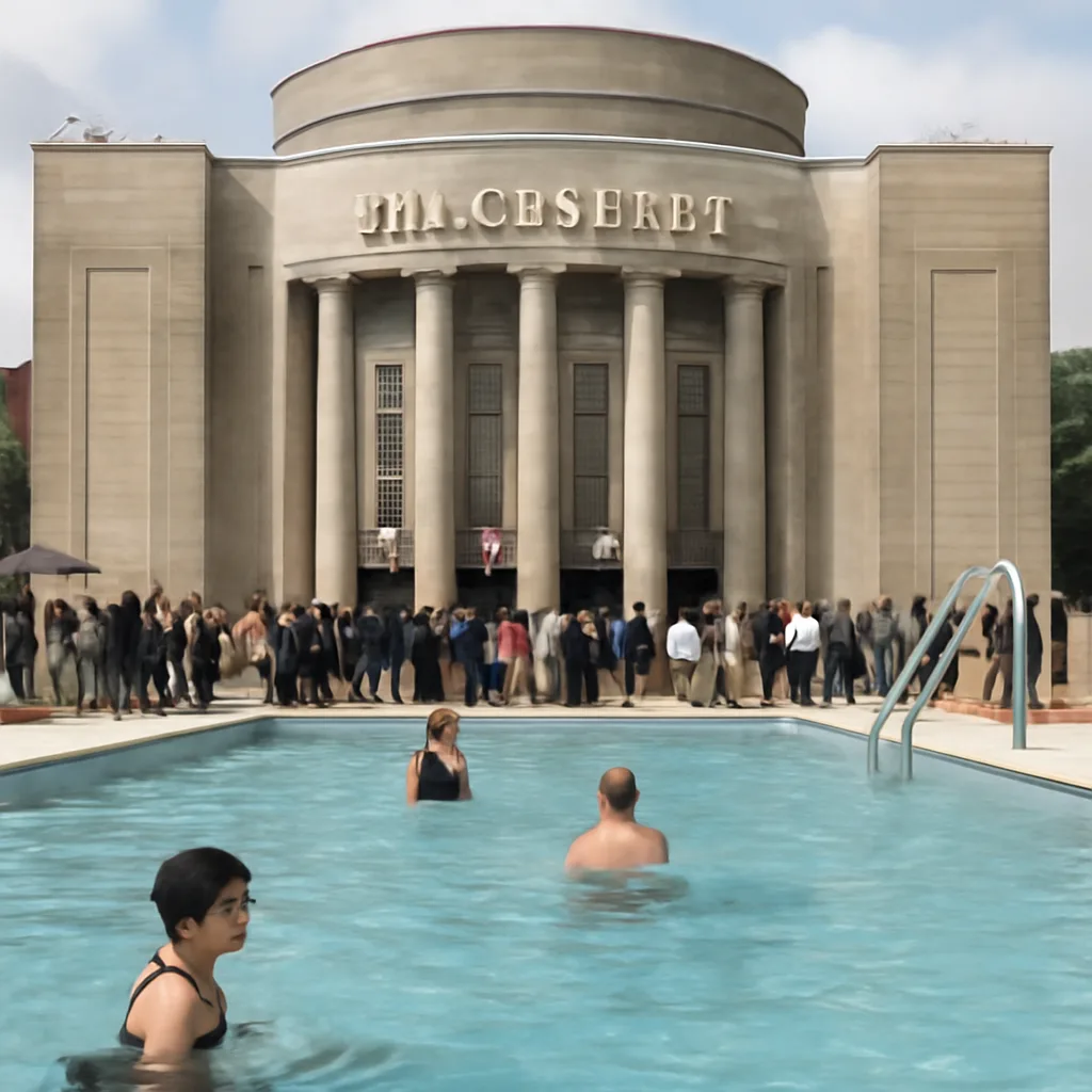 Volksbühne eröffnet Schwimmbad: Tickets für Freitag ausverkauft