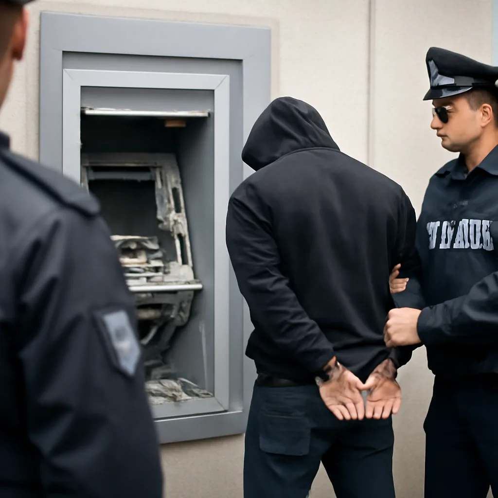 Geldautomatensprenger zu über sechs Jahren Haft verurteilt