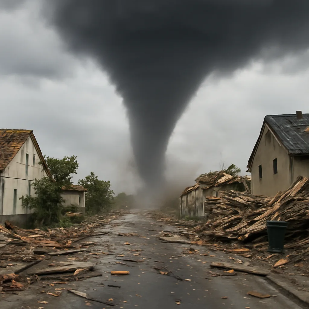 Tornado verwüstet Fürstenwalde bei Berlin – „Horror pur“