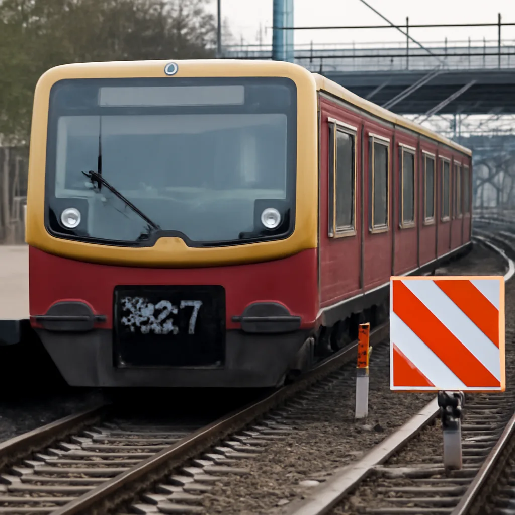 Berliner S-Bahn: Unterbrechungen und Umleitungen angekündigt