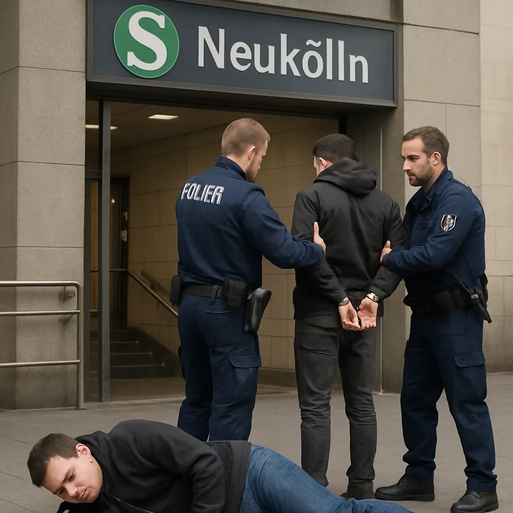 Gewaltsamer Übergriff am S-Bahnhof Neukölln: Verdächtiger in Haft