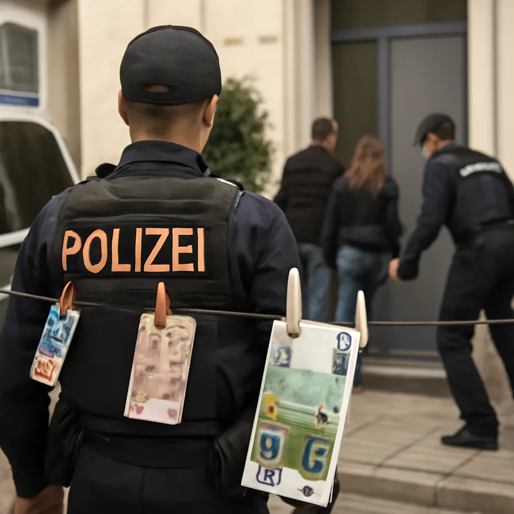 Razzia in Berlin: Geldwäsche-Netzwerk aufgedeckt