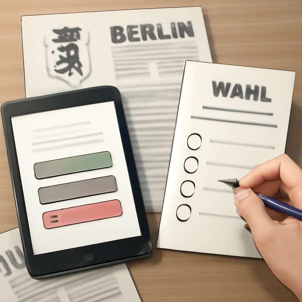 Für die Berlin-Wahl 2026: Wahlomat-Alternativen im Überblick