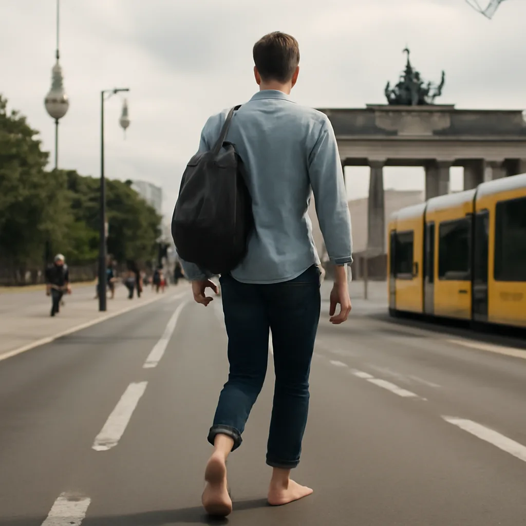 Barfuß durch Berlin: Der Kampf um individuelle Freiheit