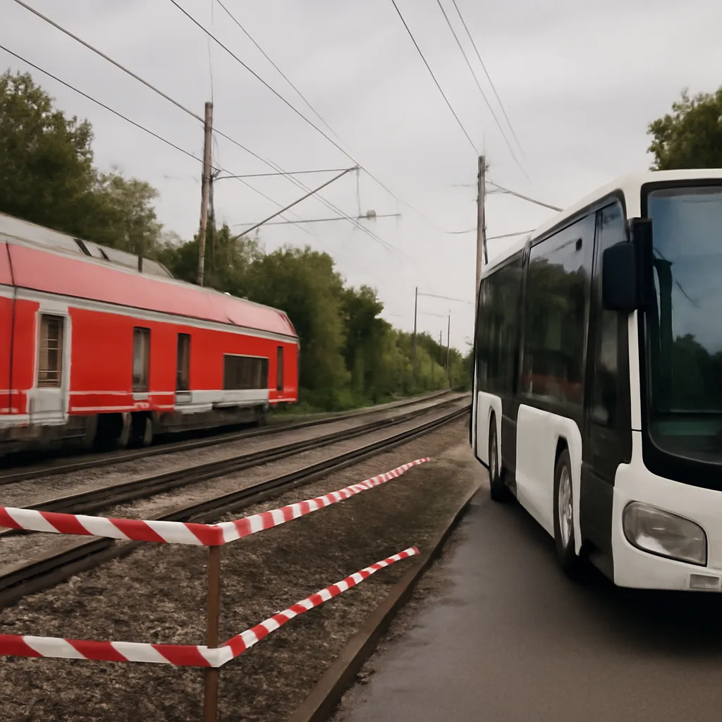 RE1-Strecke weiterhin gesperrt – Busse übernehmen