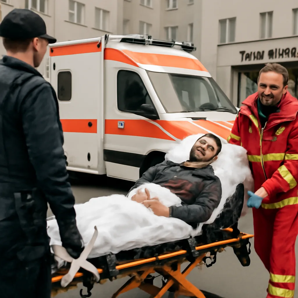 Messerattacke in Gesundbrunnen: Schwerverletzter ins Krankenhaus