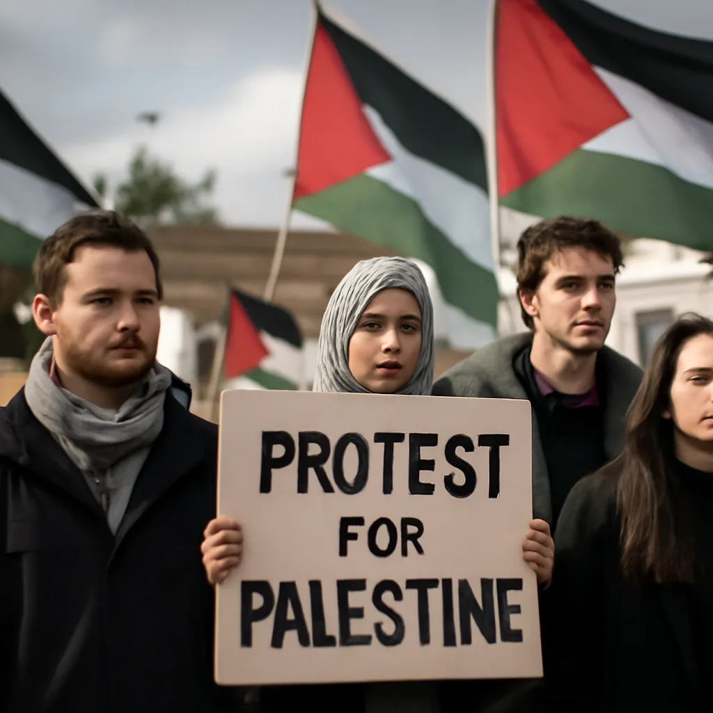 Emde fordert zur Teilnahme an Protest für Palästina in Berlin auf