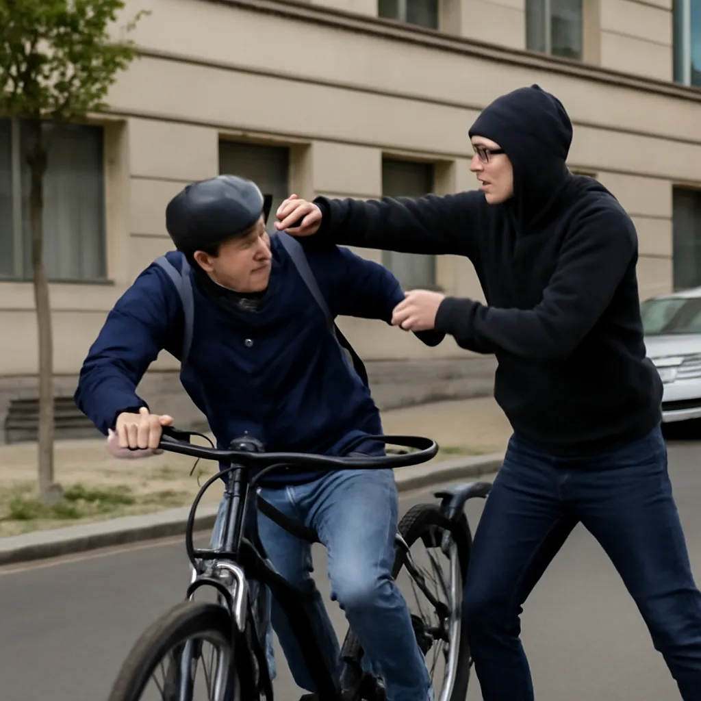 Übergriff auf E-Bike-Fahrer in Berlin-Mitte