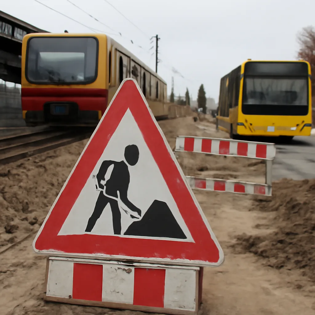 Bauarbeiten bremsen Berlins Ringbahn – Umstieg auf Busse nötig