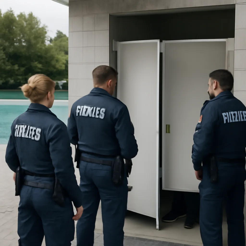 Polizei im Prinzenbad im Einsatz: Randalierer versperrt sich auf Toilette