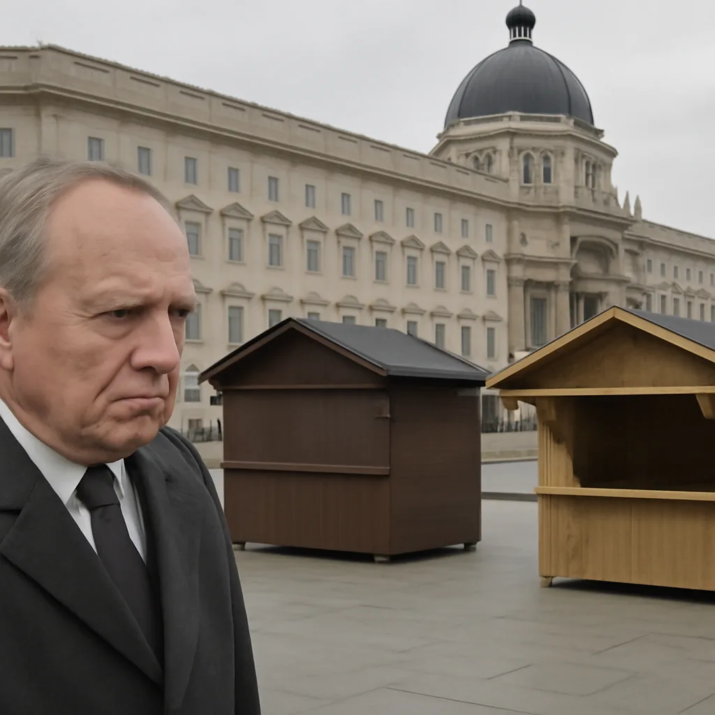 Kasupke kritisiert Buden am Stadtschloss