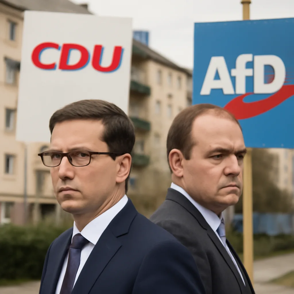 CDU-Kandidaten in Hohenschönhausen setzen sich gegen AfD ein