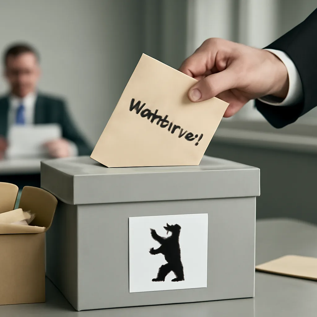 Neuer Fehler bei Briefwahl: Panne vor Berliner Wahlen 2026