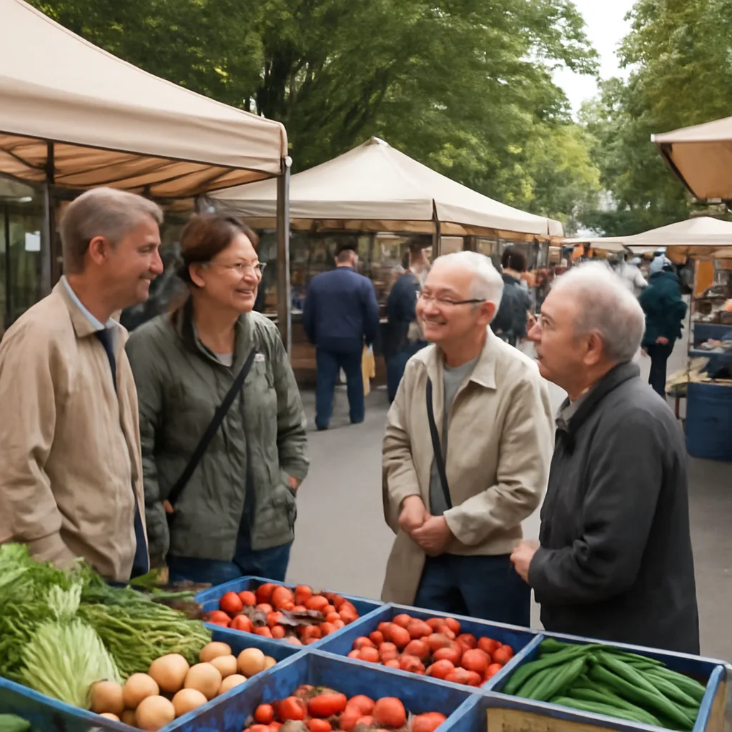 Neuer Wochenmarkt in Johannisthal: Ein Treffpunkt für die Nachbarn