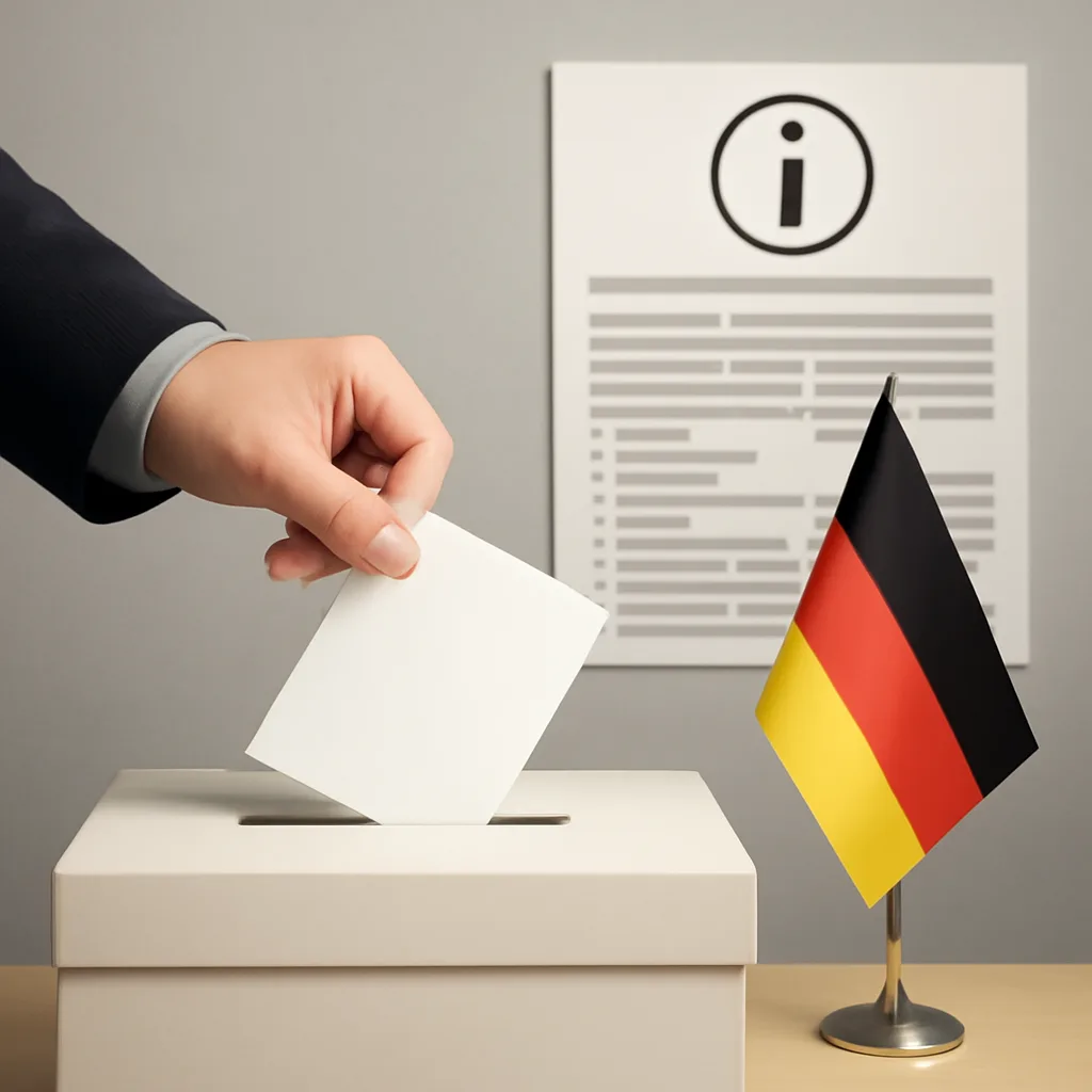 Wichtige Informationen zu den Wahlen am Wahltag